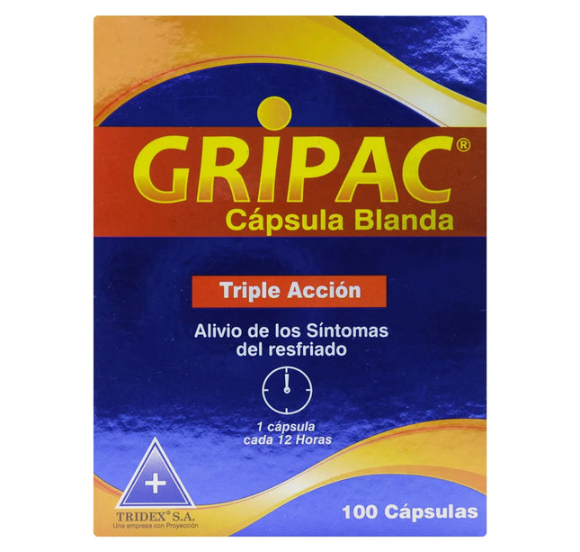 GRIPAC 100 CAPSULAS