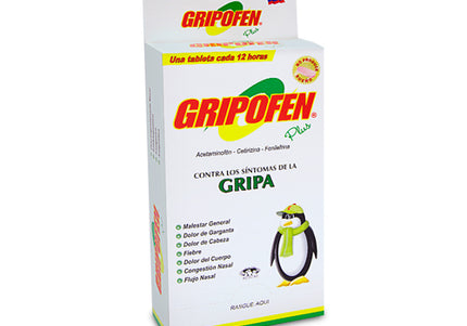 GRIPOFEN PLUS 100 TABLETAS