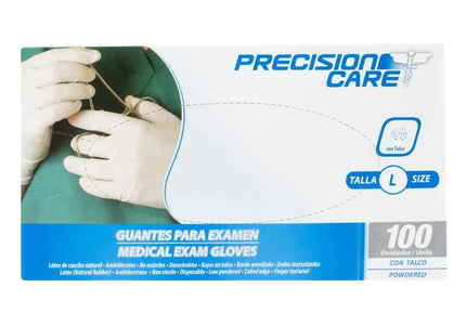 Guante Desechable Precision Latex 100 Und L