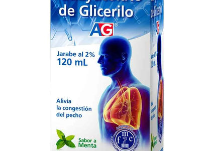 Guayacolato De Glicerilo 120 Ml Ag