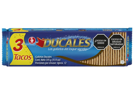 Galletas Ducales Pack 3 Tacos 315 Gr