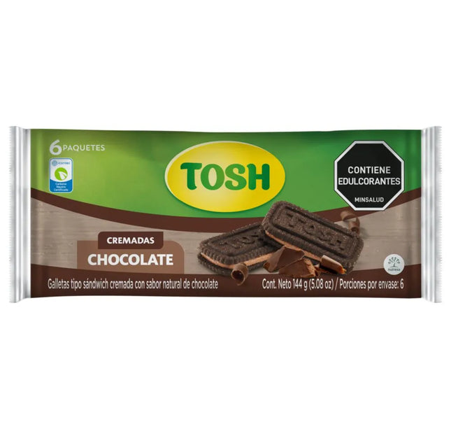 Galletas Tosh Chocolate 6 Und