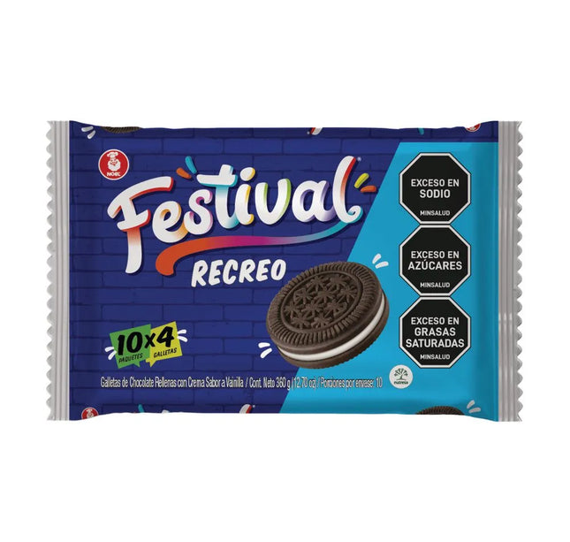 Galleta Festival Recreo 10 Und 360 Gr