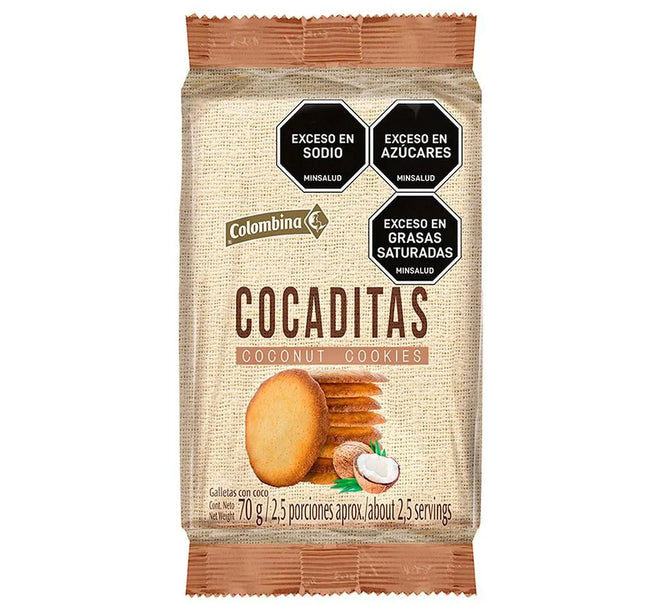 Galleta Colombina Cocaditas 70 Gr