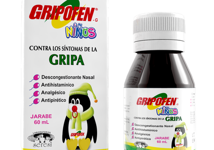 GRIPOFEN NIÑOS JARABE 60 ML
