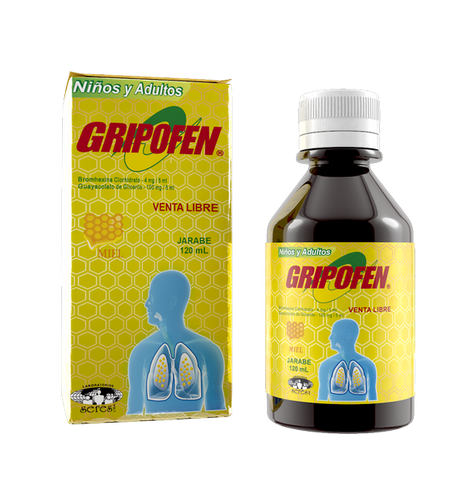 Gripofen Tos Jarabe 120 Ml