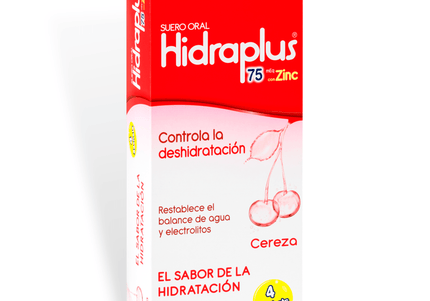 Hidraplus 75 Zinc Cereza Bol 100Ml 4Und