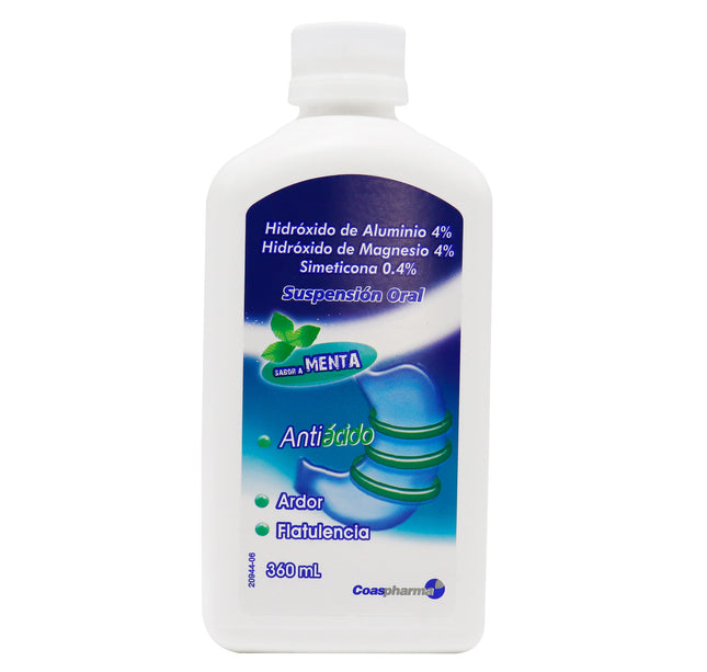 HIDROXIDO ALUMINIO+MAGNE.+SIME.360ML COA