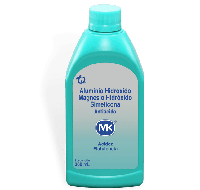 HIDROXIDO ALUMINIO SIMETICONA 360 ML MK