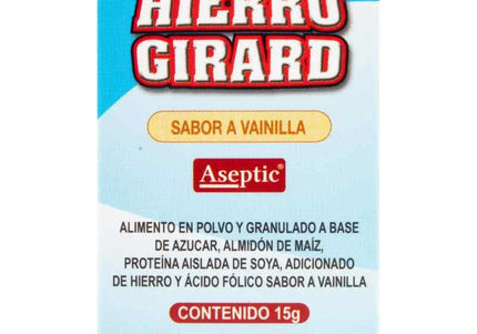 Hierro Girard Vainilla 15 Gr