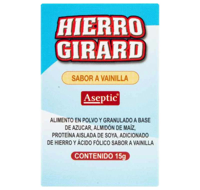 Hierro Girard Vainilla 15 Gr