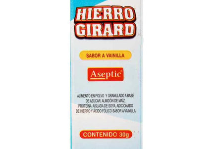 Hierro Girard Vainilla 30 Gr