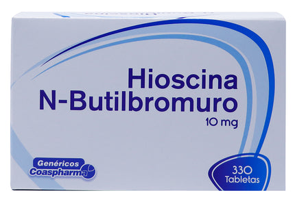 Hioscina N-Butil Brom 10 Mg 330 Tbs Coa