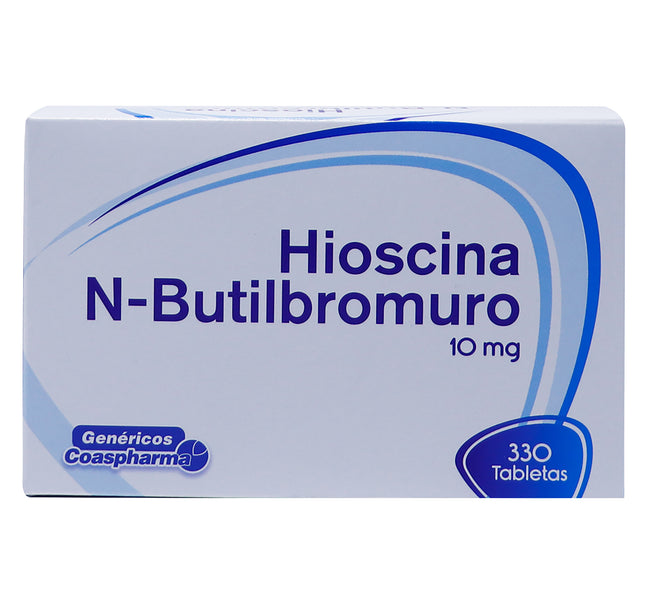 Hioscina N-Butil Brom 10 Mg 330 Tbs Coa