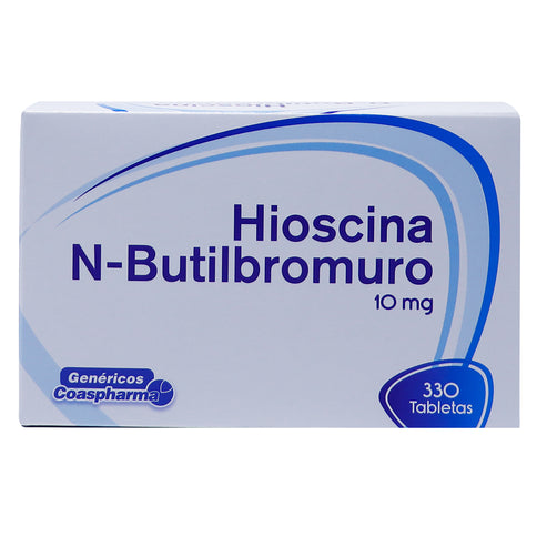 Hioscina N-Butil Brom 10 Mg 330 Tbs Coa