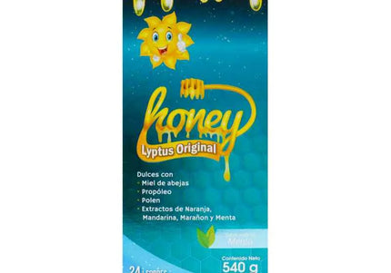 Honey Lyptus Menta 24 Sbs 540 Gr