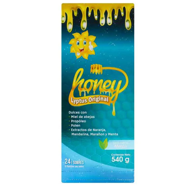 Honey Lyptus Menta 24 Sbs 540 Gr