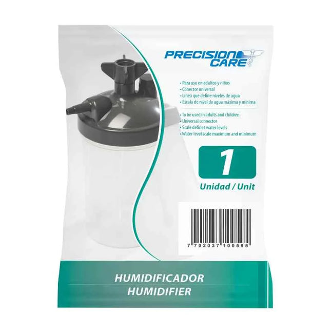 HUMIDIFICADOR PARA OXIGENO PRECISION