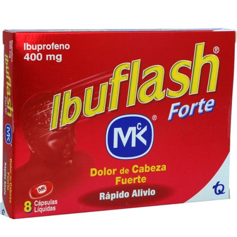 Ibuflash Forte 400 Mg 8 Cap
