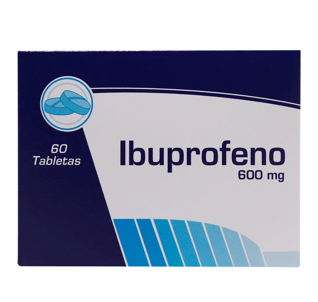 Ibuprofeno 600 Mg 60 Tabletas Coa