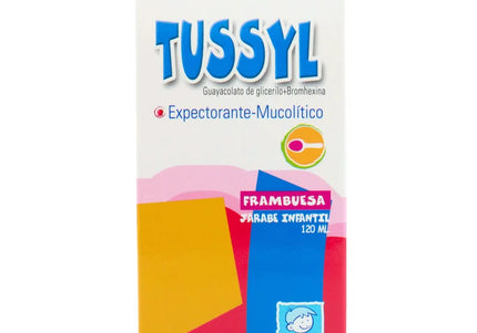 Tussyl Jarabe 120 Ml Frambuesa