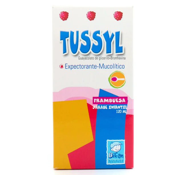 Tussyl Jarabe 120 Ml Frambuesa