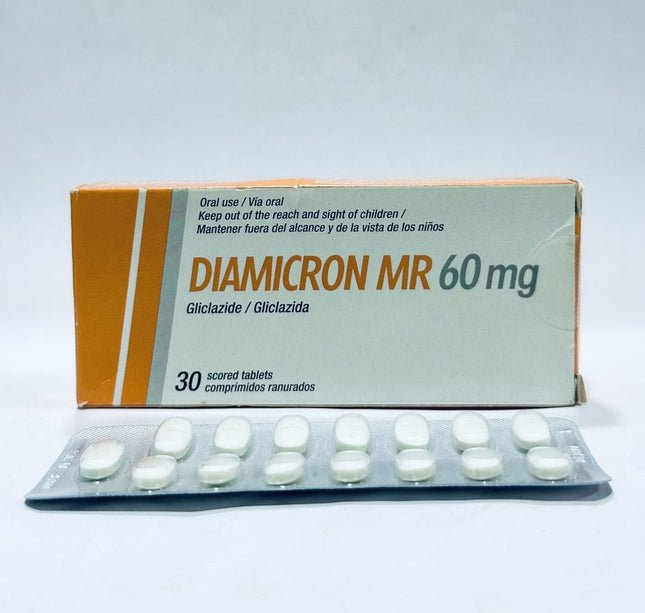 Diamicron Mr 60 Mg 30 Tabletas