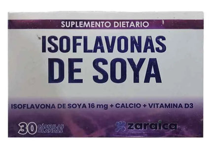 Isoflavona Soya 16Mg+Calcio+Vit D3 30Cap