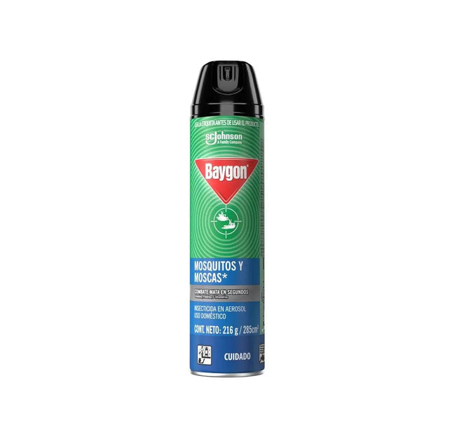 Baygon Azul Mosquitos Y Moscas 285 Ml