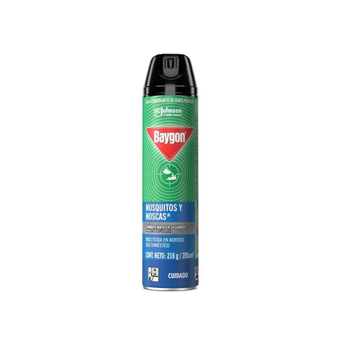 Baygon Azul Mosquitos Y Moscas 285 Ml
