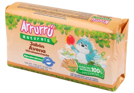 Jabón Arrurru Naturals Con Avena 110 Gr