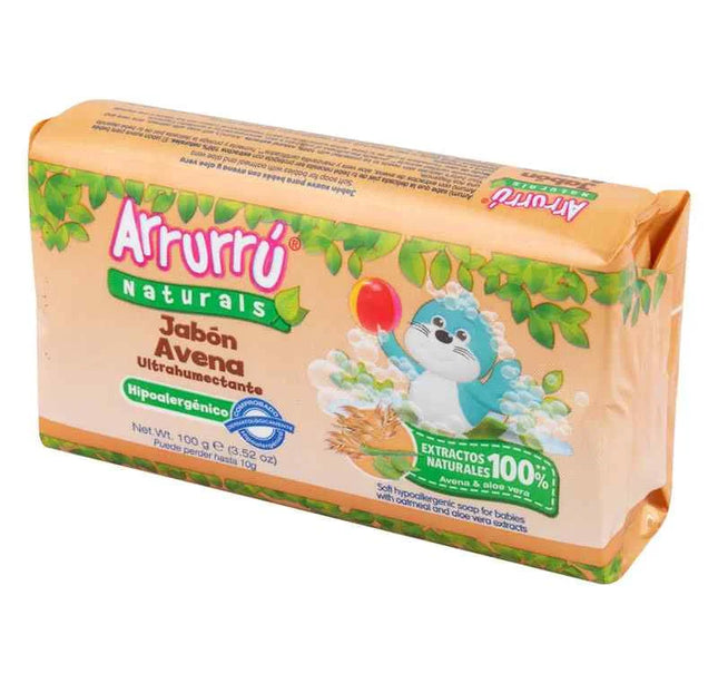 Jabón Arrurru Naturals Con Avena 110 Gr