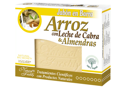 Jabón Arroz Almendra Freshly 90 Gr