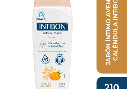 Jabón Intimo Intibon Avena Y Caléndula 210 Gr