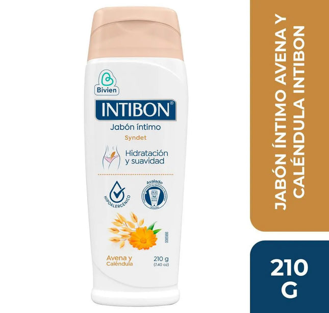 Jabón Intimo Intibon Avena Y Caléndula 210 Gr