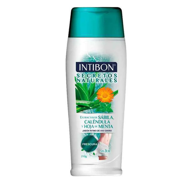 Jabón Intimo Intibon Secretos Naturales Menta 210 G