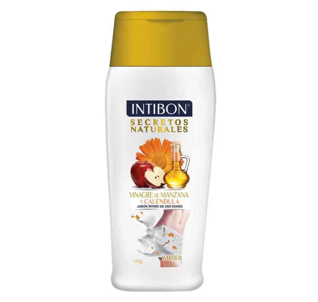 Jabón Intimo Intibon Vinagre, Manzana y Caléndula 120Gr