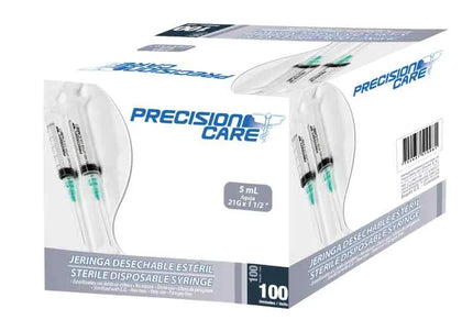 Jeringa 3P 3Ml 23X1 Precision 100 Und