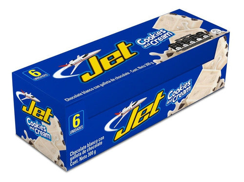 Chocolatina Jet Cookies And Cream 6 Und