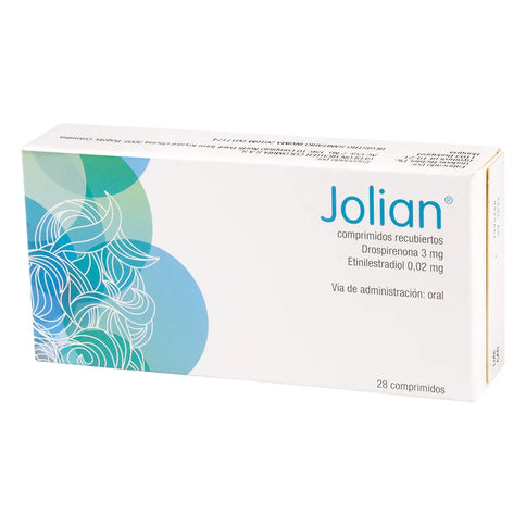 Jolian 3 Mg 28 Tabletas