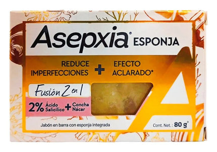 Jabón Asepxia Esponja 80 Gr