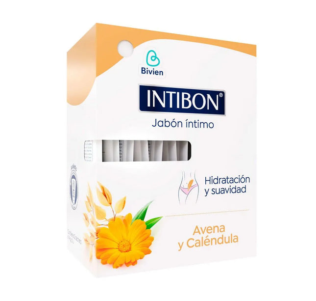 Jabón Intibon Avena Y Caléndula 12 Und