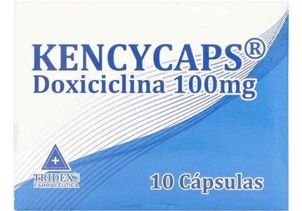 Kencycaps Doxiciclina 100Mg 10 Cap