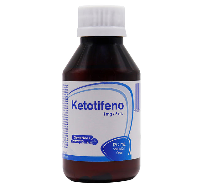 KETOTIFENO 1 MG JARABE 120 ML COA