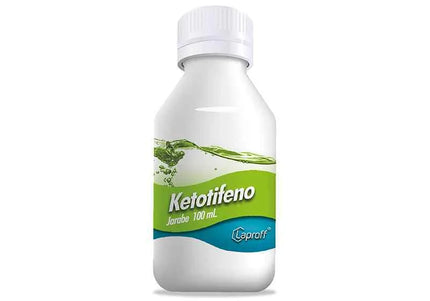 KETOTIFENO 20 MG JARABE 100 ML LP