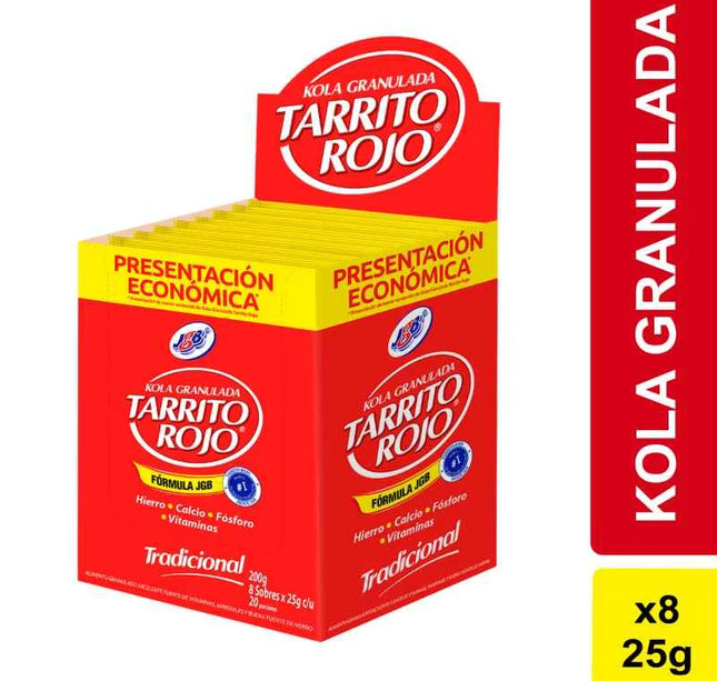 Kola Granulada Jgb Tradicional Caja 8 Sobres 25Gr