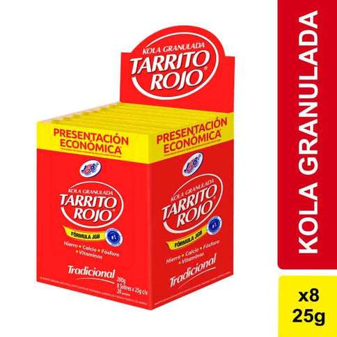 Kola Granulada Jgb Tradicional Caja 8 Sobres 25Gr