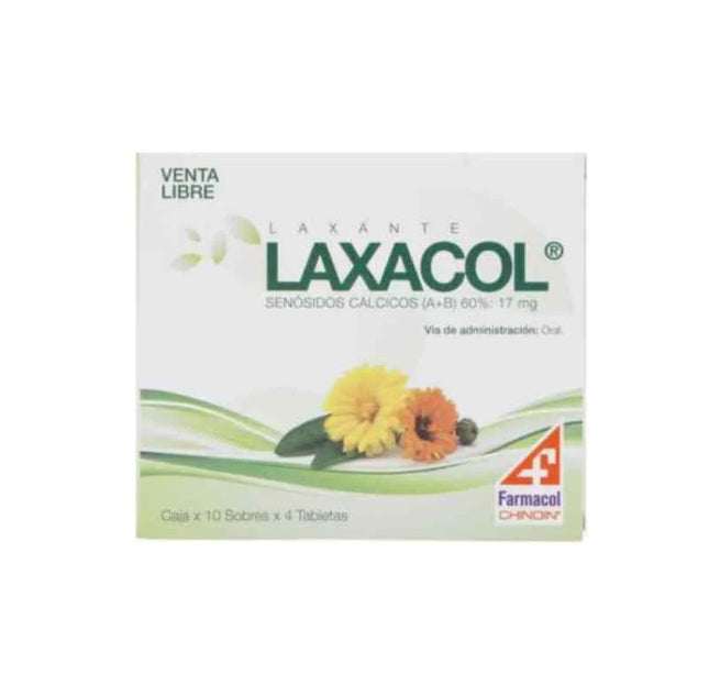 Laxacol 10 Sobres 4 Tabletas