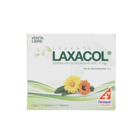 Laxacol 10 Sobres 4 Tabletas