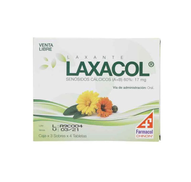 LAXACOL 3 SOBRES 4 TABLETAS